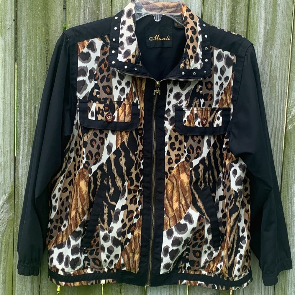 Mureli,Jacket,Sophisticated Casual,Leopard